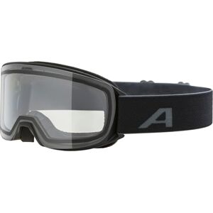 ALPINA Nakiska Q-LITE OTG-skibril met anti-condens, extreem robuuste en onbreekbare OTG-skibril met 100% uv-bescherming voor volwassenen, mat zwart ALPINA Nakiska Q-LITE OTG-skibril met anti-condens, extreem robuuste en onbreekbare OTG-skibril met 100% uv-bescherming voor volwassenen, mat zwart
