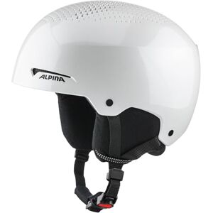 ALPINA Arber – Hoogwaardige en lichte skihelm voor volwassenen, met uitneembare oorpads, optimale schokabsorptie, white-metallic gloss, M (54-58) ALPINA Arber – Hoogwaardige en lichte skihelm voor volwassenen, met uitneembare oorpads, optimale schokabsorptie, white-metallic gloss, M (54-58)