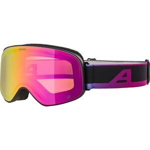 ALPINA Slope Q Stijlvolle skibril voor dames en heren, anti-condens, effectieve luchtcirculatie, gespiegelde lens, zwart-olie mat ALPINA Slope Q Stijlvolle skibril voor dames en heren, anti-condens, effectieve luchtcirculatie, gespiegelde lens, zwart-olie mat