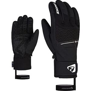 Ziener Graniet Skihandschoenen/wintersport voor heren, waterdicht, Gore-Tex, Alpine Wool, zwart, 10,5 Ziener Graniet Skihandschoenen/wintersport voor heren, waterdicht, Gore-Tex, Alpine Wool, zwart, 10,5