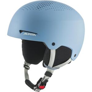 ALPINA Unisex Jeugd ZUPO skihelm, smoke-blue mat, 48-52 ALPINA Unisex Jeugd ZUPO skihelm, smoke-blue mat, 48-52