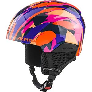 ALPINA Unisex Kinderen, PIZI Skihelm, pink-orange blue gloss, 46-51 cm ALPINA Unisex Kinderen, PIZI Skihelm, pink-orange blue gloss, 46-51 cm