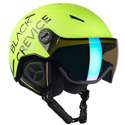 Black Crevice Vail Skihelm met vizier Black Crevice Vail Skihelm met vizier