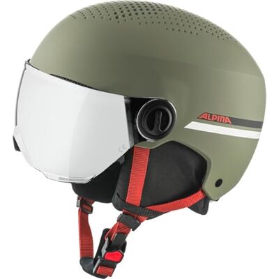 Alpina Zupo Visor Helm Junior Groen - Skihjelm Alpina Zupo Visor Helm Junior Groen - Skihjelm