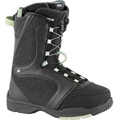 NITRO Atomic Flora TLS Boot '22 Snowboardboot, Black Mint, 240 NITRO Atomic Flora TLS Boot '22 Snowboardboot, Black Mint, 240