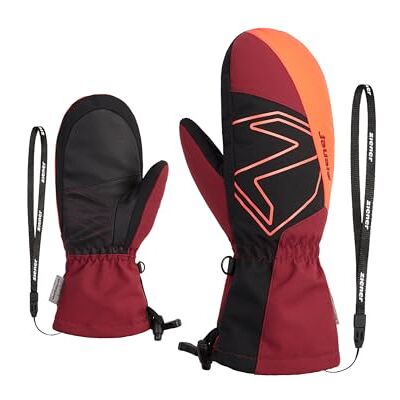 Ziener Lavalino As Aw Kids Handschoenen - Rood Cabin - 3 Ziener Lavalino As Aw Kids Handschoenen - Rood Cabin - 3