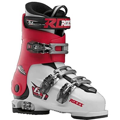 ROCES Idea Free 22,5-25,5 kinderskischoen-verstelbaar, diep roze-wit ROCES Idea Free 22,5-25,5 kinderskischoen-verstelbaar, diep roze-wit