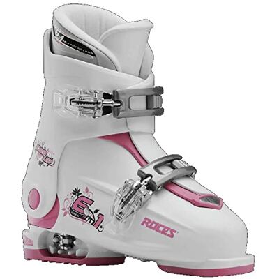 ROCES Kinderskischoenen Idea Up in grootte verstelbaar, Deep Pink-White ROCES Kinderskischoenen Idea Up in grootte verstelbaar, Deep Pink-White