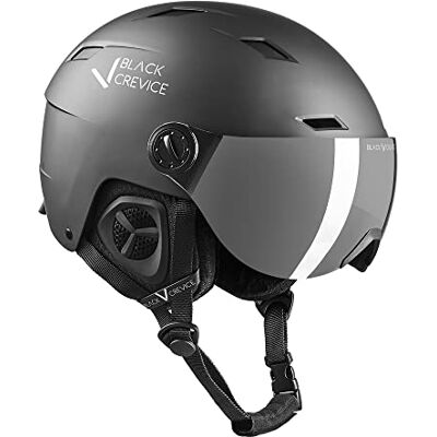 Black Crevice Skihelm met vizier Kirchberg Navy, S (51-53 cm) Black Crevice Skihelm met vizier Kirchberg Navy, S (51-53 cm)
