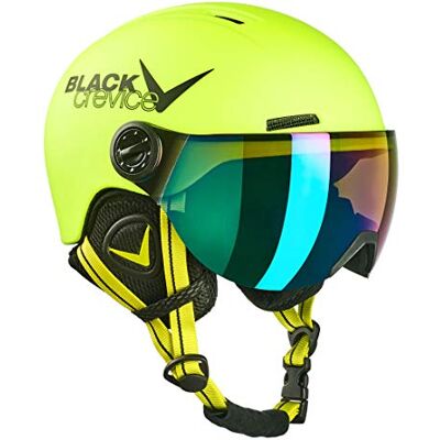 Black Crevice Leogang Vizierhelm voor kinderen Black Crevice Leogang Vizierhelm voor kinderen