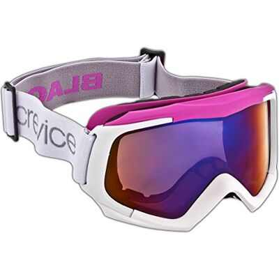 Black crevice skibril - wit/roze - Skibril voor vrouwen Black crevice skibril - wit/roze - Skibril voor vrouwen