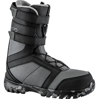 NITRO snowboards kinderen Rover Youth ELS'18 boot, zwart-charcoal, 22 NITRO snowboards kinderen Rover Youth ELS'18 boot, zwart-charcoal, 22
