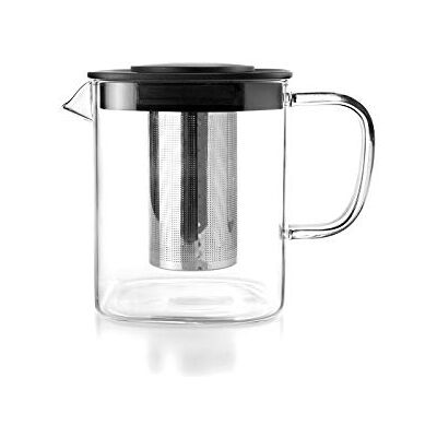 Jamon Ibili - Vierkante Filter Waterkoker 1L Borosilicaatglas Jamon Ibili - Vierkante Filter Waterkoker 1L Borosilicaatglas