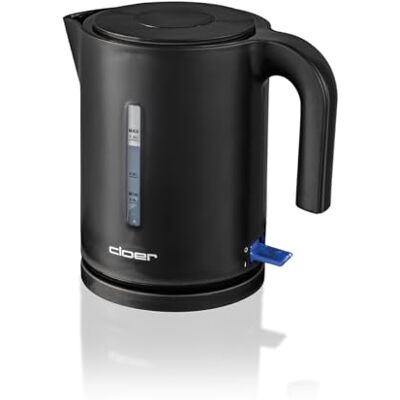 Cloer 4120 Elektrische Waterkoker - 2200W, 1,2L, Zwart, Veiligheid & Oververhitting Cloer 4120 Elektrische Waterkoker - 2200W, 1,2L, Zwart, Veiligheid & Oververhitting