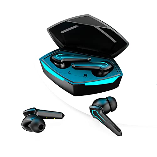 Fyearfly Bluetooth Headset, Bluetooth Headset TWS Draadloze Gaming Hoofdtelefoon In-Ear Oordopjes Sport Oortelefoon met Microfoon