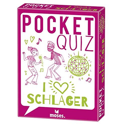 moses Pocket Quiz Schlager: 150 Fragen für alle Schlagerfans!