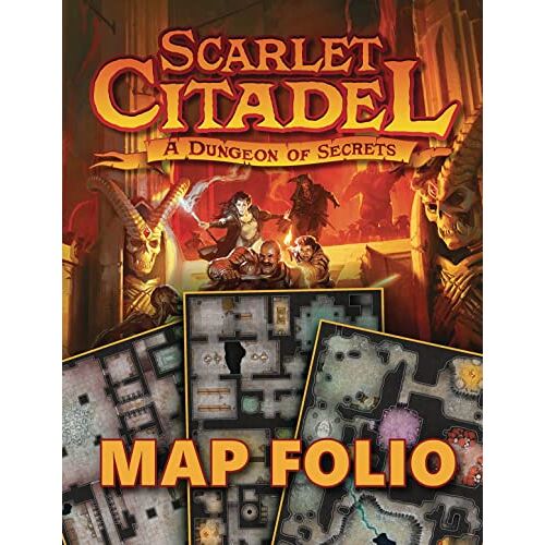 Paizo Publishing, LLC Scarlet Citadel Map Folio