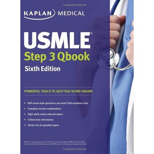 Kaplan Publishing USMLE Step 3 QBook (USMLE Prep) 6th (sixth) by Kaplan (2013) Paperback