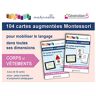 GENERATION 5 104 cartes augmentées Montessori "Corps et Vêtements