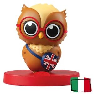 FABA Klankfiguur A day with Olivia, luisteren en leren verhalen en klanksprookjes in het Engels voor jongens en meisjes van 1+ jaar, speelgoed met educatieve inhoud, Italiaanse versie FABA Klankfiguur A day with Olivia, luisteren en leren verhalen en klanksprookjes in het Engels voor jongens en meisjes van 1+ jaar, speelgoed met educatieve inhoud, Italiaanse versie