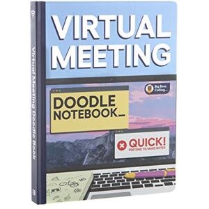 Books by Boxer Virtual Meeting Doodle Notebook Books by Boxer Virtual Meeting Doodle Notebook