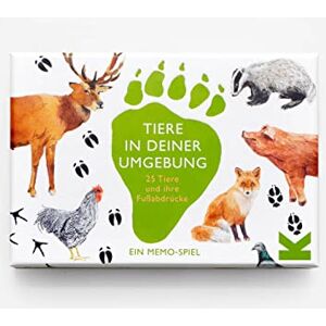 Laurence King Tiere in deiner Umgebung: 25 Tiere und ihre Fußabdrücke. Ein Memo-Spiel Laurence King Tiere in deiner Umgebung: 25 Tiere und ihre Fußabdrücke. Ein Memo-Spiel