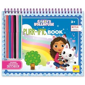 Liscianigiochi Lisciani GABBY'S DOLLHOUSE PUREERLIJK Kleur- &Tekenboek Voor Kinderen Vanaf 3 Jaar 30 Aanpasbare Pagina's Met Stickers &6 Markeerstiften Gabby's Poppenhuis Liscianigiochi Lisciani GABBY'S DOLLHOUSE PUREERLIJK Kleur- &Tekenboek Voor Kinderen Vanaf 3 Jaar 30 Aanpasbare Pagina's Met Stickers &6 Markeerstiften Gabby's Poppenhuis