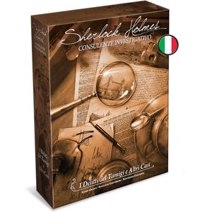 Asmodee Sherlock Holmes Consulente Investigativo I Delitti Del Tamigi e Altri Casi Board Game in Italiaans Asmodee Sherlock Holmes Consulente Investigativo I Delitti Del Tamigi e Altri Casi Board Game in Italiaans
