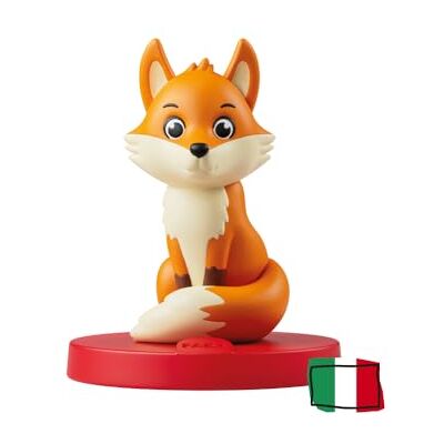 FABA Klankfiguur – Codarossa wordt groot – verhalen en klanksprookjes voor jongens en meisjes van 3 tot 5 jaar, speelgoed met educatieve inhoud, Italiaanse versie FABA Klankfiguur – Codarossa wordt groot – verhalen en klanksprookjes voor jongens en meisjes van 3 tot 5 jaar, speelgoed met educatieve inhoud, Italiaanse versie