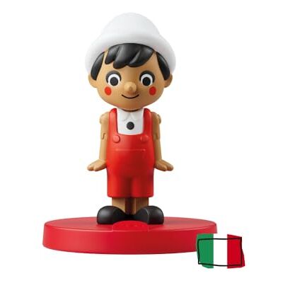 FABA Klankfiguur – De avonturen van Pinocchio – verhalen en klanksprookjes voor jongens en meisjes 4-6 jaar, speelgoed met educatieve inhoud, Italiaanse versie FABA Klankfiguur – De avonturen van Pinocchio – verhalen en klanksprookjes voor jongens en meisjes 4-6 jaar, speelgoed met educatieve inhoud, Italiaanse versie