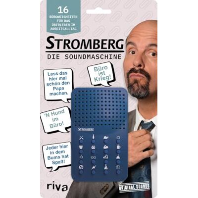 RIVA Stromberg Die Soundmaschine: 16 Büroweisheiten für das Überleben im Arbeitsalltag Originalsounds. Geschenk für Fans, Kollegen, Chefs. Lustiges Job-Gadget für langweilige Meetings RIVA Stromberg Die Soundmaschine: 16 Büroweisheiten für das Überleben im Arbeitsalltag Originalsounds. Geschenk für Fans, Kollegen, Chefs. Lustiges Job-Gadget für langweilige Meetings