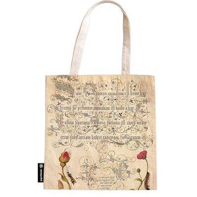 Paperblanks Sac en toile Rose Flamande: Canvas Bag, interior zippered pocket, holds up to 7 kilos Paperblanks Sac en toile Rose Flamande: Canvas Bag, interior zippered pocket, holds up to 7 kilos
