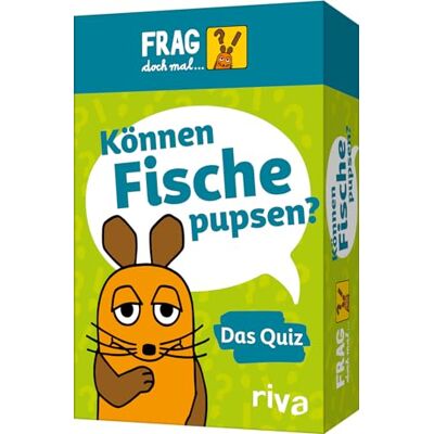 RIVA Frag doch mal ... die Maus Das Quiz: Das Wissensspiel für Kinder ab 8 Jahren mit kniffligen Fragen und spannenden Antworten. Das schlaue Geschenk zu Geburtstag, Weihnachten, Ostern RIVA Frag doch mal ... die Maus Das Quiz: Das Wissensspiel für Kinder ab 8 Jahren mit kniffligen Fragen und spannenden Antworten. Das schlaue Geschenk zu Geburtstag, Weihnachten, Ostern