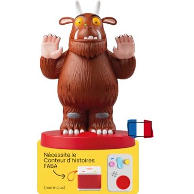 FABA Geluidsfiguur De Gruffalo Kinderen 3-5 jaar, sprookjes en geluidsverhalen, luisteren met verhalen en +, Franse versie FABA Geluidsfiguur De Gruffalo Kinderen 3-5 jaar, sprookjes en geluidsverhalen, luisteren met verhalen en +, Franse versie