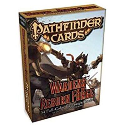 Paizo Pathfinder Campaign Cards: Wardens of the Reborn Forge Paizo Pathfinder Campaign Cards: Wardens of the Reborn Forge