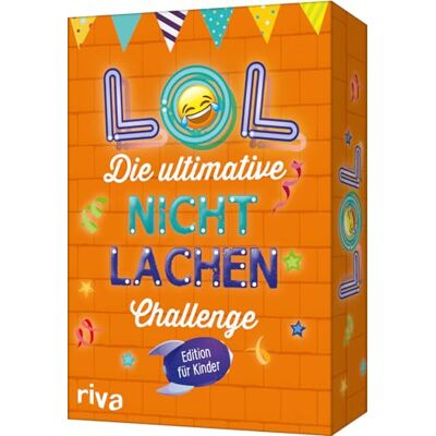 RIVA LOL Die ultimative Nicht-lachen-Challenge Edition für Kinder: Mit den besten Witzen, Flachwitzen, Scherzfragen. Ab 6 Jahren. Partyspiel für Kindergeburtstage RIVA LOL Die ultimative Nicht-lachen-Challenge Edition für Kinder: Mit den besten Witzen, Flachwitzen, Scherzfragen. Ab 6 Jahren. Partyspiel für Kindergeburtstage