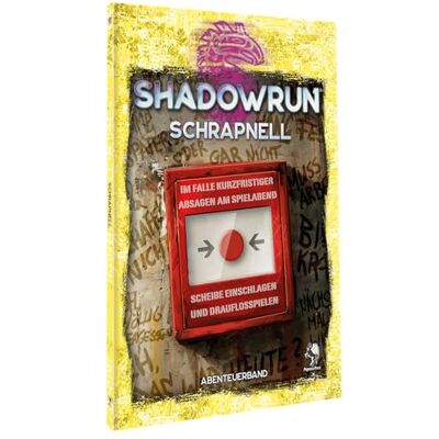 Pegasus Spiele Shadowrun: Schrapnell (Softcover) Pegasus Spiele Shadowrun: Schrapnell (Softcover)