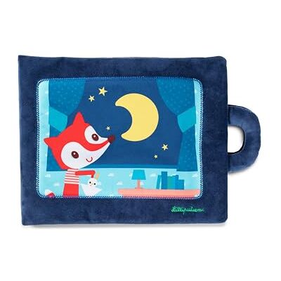 Lilliputiens Stoffen activiteitenboek Goodnight Little Fox Interactief bedtijdritueel voor kinderen met accessoires 28 x 22 cm Ontwikkelt motorische vaardigheden en verbeelding vanaf 18 Lilliputiens Stoffen activiteitenboek Goodnight Little Fox Interactief bedtijdritueel voor kinderen met accessoires 28 x 22 cm Ontwikkelt motorische vaardigheden en verbeelding vanaf 18