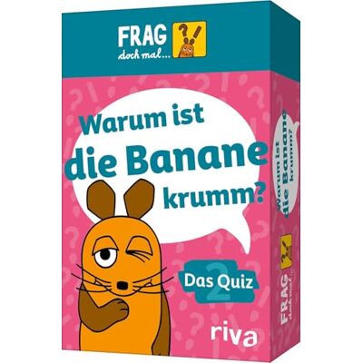 RIVA Frag doch mal ... die Maus Das Quiz 2: Das Wissensspiel für Kinder ab 8 Jahren mit kniffligen Fragen und spannenden Antworten. Das schlaue Geschenk zu Geburtstag, Weihnachten, Ostern RIVA Frag doch mal ... die Maus Das Quiz 2: Das Wissensspiel für Kinder ab 8 Jahren mit kniffligen Fragen und spannenden Antworten. Das schlaue Geschenk zu Geburtstag, Weihnachten, Ostern