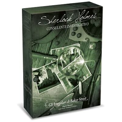 Asmodee , Sherlock Holmes onderzoeksadviseur: The onregelmatige von Baker Street, Investigative Bordspel, 1-8 spelers, 14+ jaar, Italiaanse editie Asmodee , Sherlock Holmes onderzoeksadviseur: The onregelmatige von Baker Street, Investigative Bordspel, 1-8 spelers, 14+ jaar, Italiaanse editie