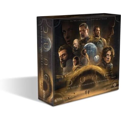 Asmodee Dune: een spel van verovering en diplomatie, bordspel voor oorlog en tactiek, 2-4 spelers, 14+ jaar, Italiaanse editie Asmodee Dune: een spel van verovering en diplomatie, bordspel voor oorlog en tactiek, 2-4 spelers, 14+ jaar, Italiaanse editie