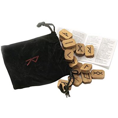 Lo Scarabeo Wooden Runes Bookshelf Edition: Ancient Northern Magic Lo Scarabeo Wooden Runes Bookshelf Edition: Ancient Northern Magic