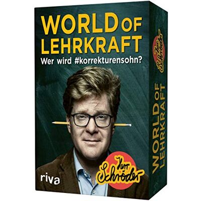 RIVA World of Lehrkraft Das Kartenspiel: Wer wird #korrekturensohn? RIVA World of Lehrkraft Das Kartenspiel: Wer wird #korrekturensohn?