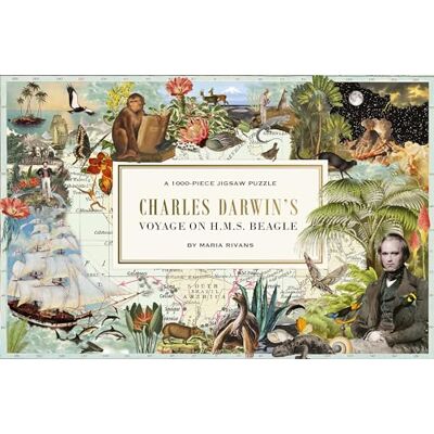 Skittledog The Voyage of HMS Beagle: Charles Darwin's Journey of Discovery: A 1000-Piece Jigsaw Puzzle Skittledog The Voyage of HMS Beagle: Charles Darwin's Journey of Discovery: A 1000-Piece Jigsaw Puzzle