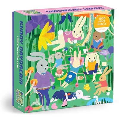 Galison Bunny Daydream 1000 Piece Puzzle Galison Bunny Daydream 1000 Piece Puzzle