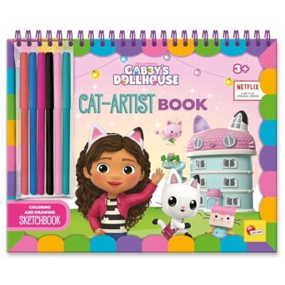 Liscianigiochi Lisciani GABBY'S DOLLHOUSE GAB-TASTISCH Kleur- &Tekenboek Voor Kinderen Vanaf 3 Jaar Kleuren &Tekenen 30 Aanpasbare Pagina's Met Stickers &6 Markeerstiften Gabby's Poppenhuis Liscianigiochi Lisciani GABBY'S DOLLHOUSE GAB-TASTISCH Kleur- &Tekenboek Voor Kinderen Vanaf 3 Jaar Kleuren &Tekenen 30 Aanpasbare Pagina's Met Stickers &6 Markeerstiften Gabby's Poppenhuis