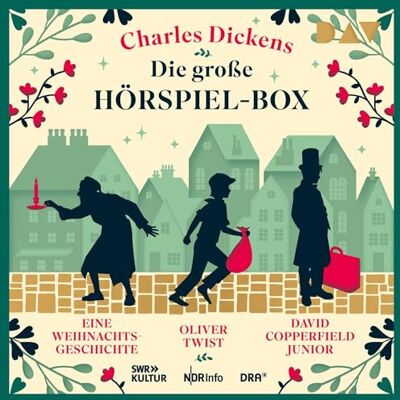 Der Audio Verlag, Dav Die große Hörspiel-Box Eine Weihnachtsgeschichte, Oliver Twist, David Copperfield Junior: Hörspiele mit Thorsten Hierse, Helmut Mooshammer, Leonard Steckel u.v.a. (4 CDs) Der Audio Verlag, Dav Die große Hörspiel-Box Eine Weihnachtsgeschichte, Oliver Twist, David Copperfield Junior: Hörspiele mit Thorsten Hierse, Helmut Mooshammer, Leonard Steckel u.v.a. (4 CDs)