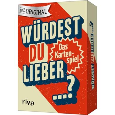 RIVA Würdest du lieber ...?: Das Kartenspiel RIVA Würdest du lieber ...?: Das Kartenspiel