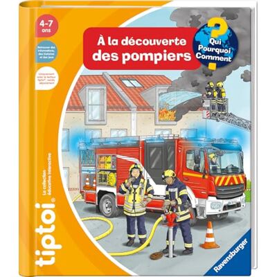 Ravensburger Tiptoi A la découverte des pompiers Ravensburger Tiptoi A la découverte des pompiers