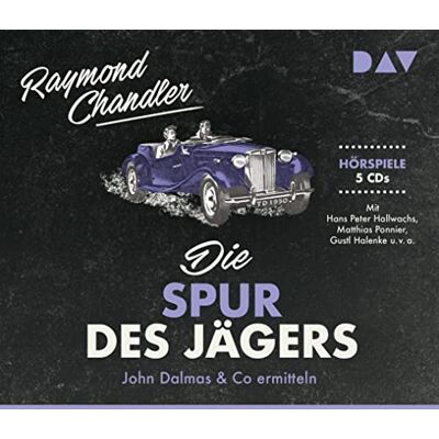 Der Audio Verlag, Dav Die Spur des Jägers. John Dalmas & Co ermitteln: Hörspiele mit Hans Peter Hallwachs, Matthias Ponnier, Gustl Halenke u.v.a. (5 CDs) Der Audio Verlag, Dav Die Spur des Jägers. John Dalmas & Co ermitteln: Hörspiele mit Hans Peter Hallwachs, Matthias Ponnier, Gustl Halenke u.v.a. (5 CDs)